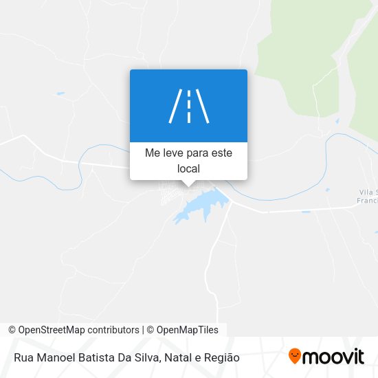 Rua Manoel Batista Da Silva mapa