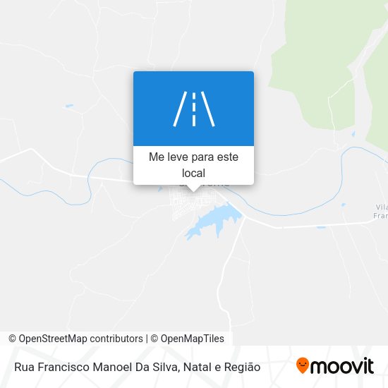 Rua Francisco Manoel Da Silva mapa