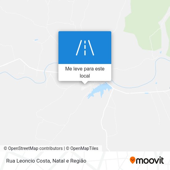 Rua Leoncio Costa mapa