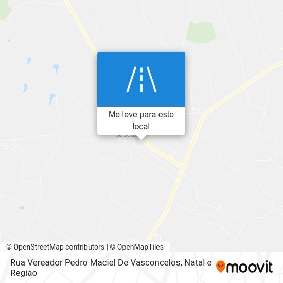 Rua Vereador Pedro Maciel De Vasconcelos mapa