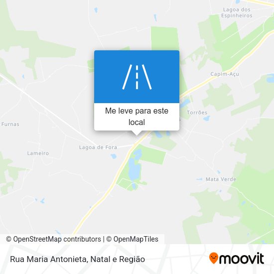 Rua Maria Antonieta mapa