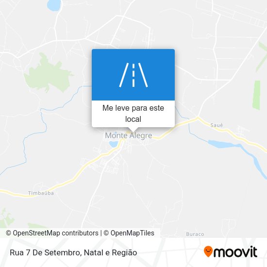 Rua 7 De Setembro mapa