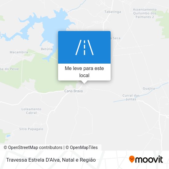 Travessa Estrela D'Alva mapa