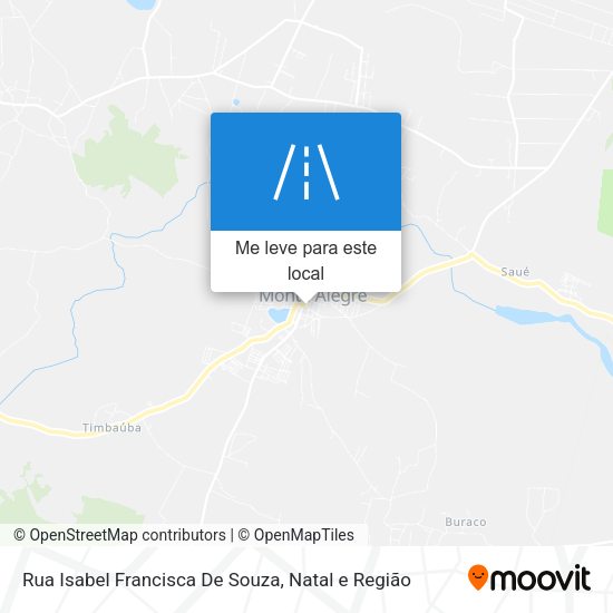 Rua Isabel Francisca De Souza mapa