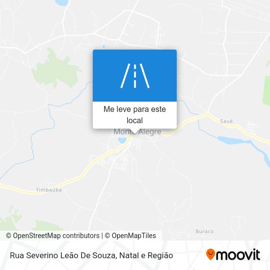 Rua Severino Leão De Souza mapa
