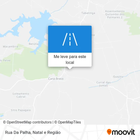 Rua Da Palha mapa