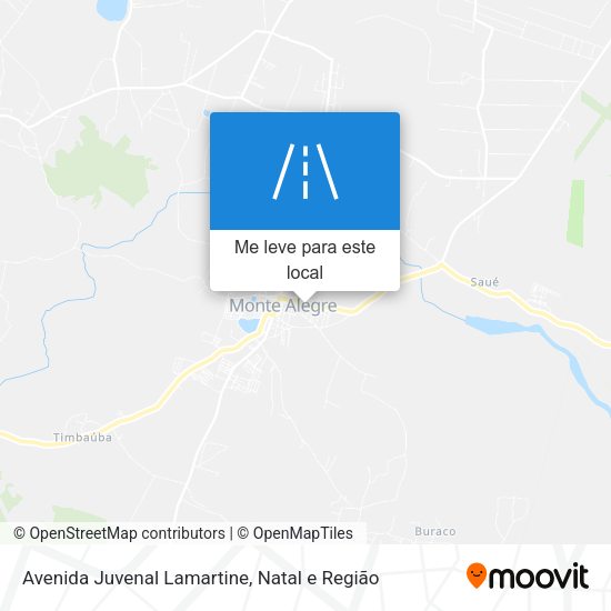 Avenida Juvenal Lamartine mapa