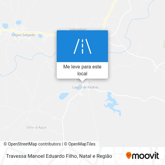 Travessa Manoel Eduardo Filho mapa