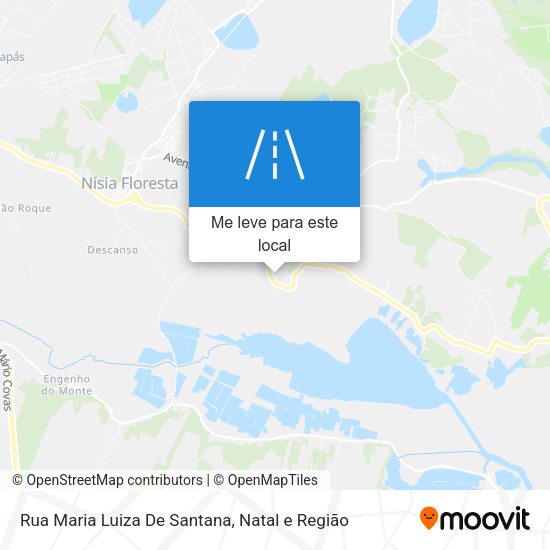 Rua Maria Luiza De Santana mapa