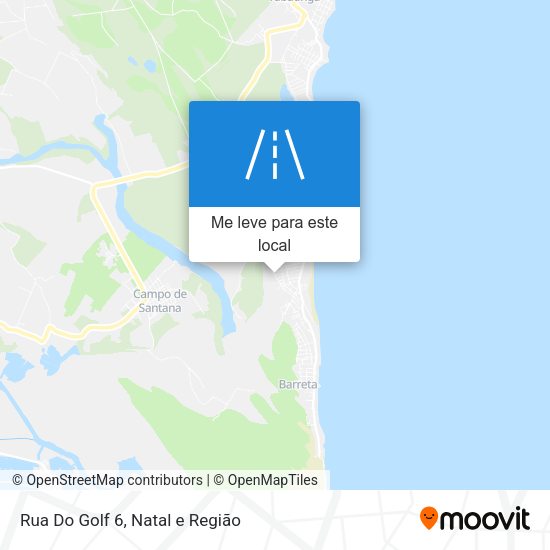 Rua Do Golf 6 mapa