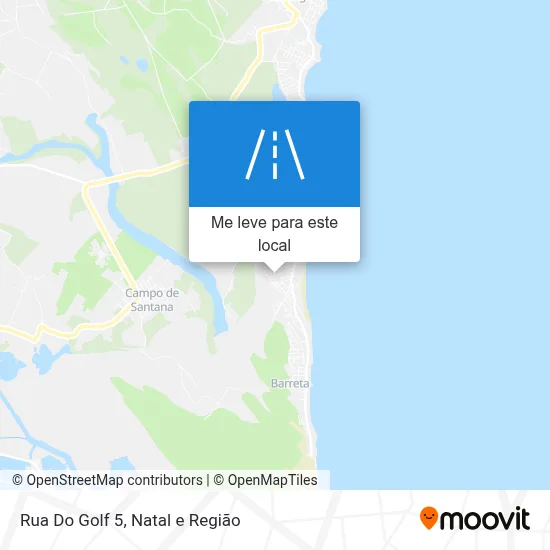 Rua Do Golf 5 mapa