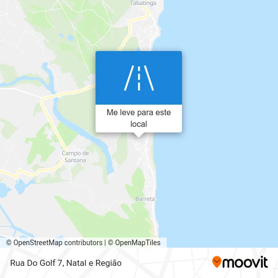 Rua Do Golf 7 mapa