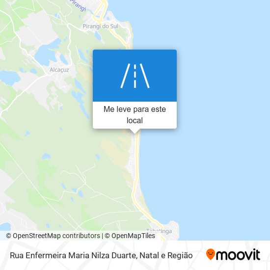 Rua Enfermeira Maria Nilza Duarte mapa