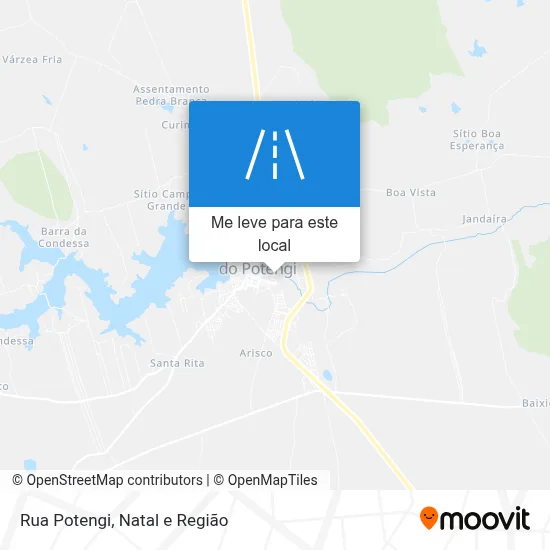 Rua Potengi mapa