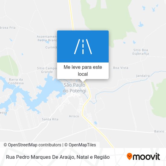Rua Pedro Marques De Araújo mapa