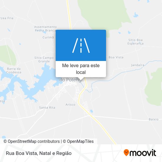 Rua Boa Vista mapa