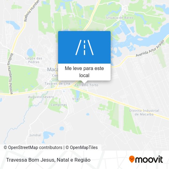 Travessa Bom Jesus mapa