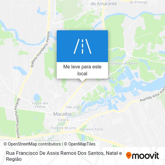 Rua Francisco De Assis Ramos Dos Santos mapa