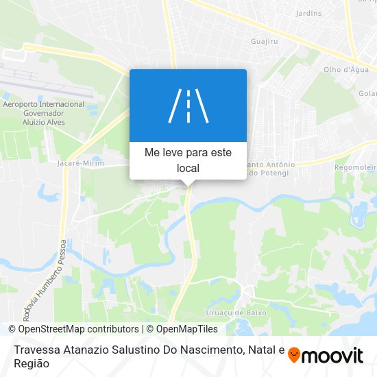 Travessa Atanazio Salustino Do Nascimento mapa