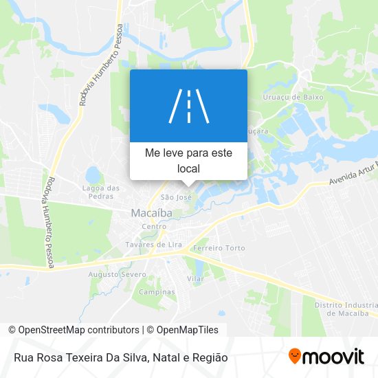 Rua Rosa Texeira Da Silva mapa