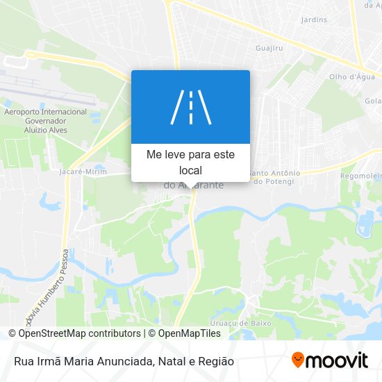 Rua Irmã Maria Anunciada mapa