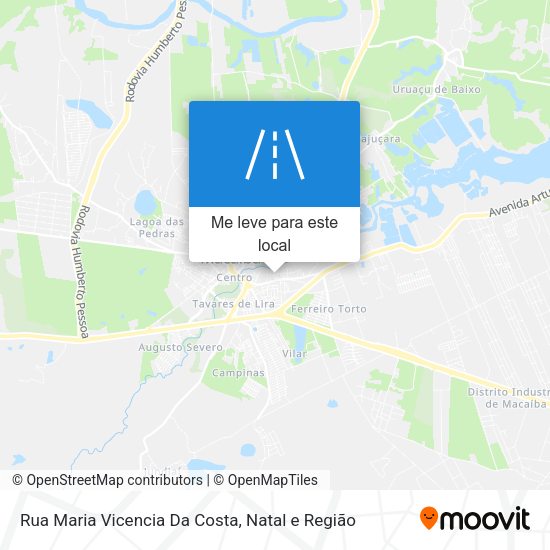 Rua Maria Vicencia Da Costa mapa