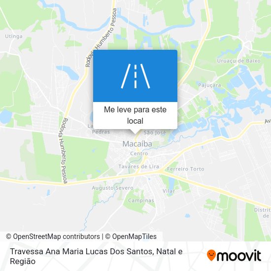 Travessa Ana Maria Lucas Dos Santos mapa