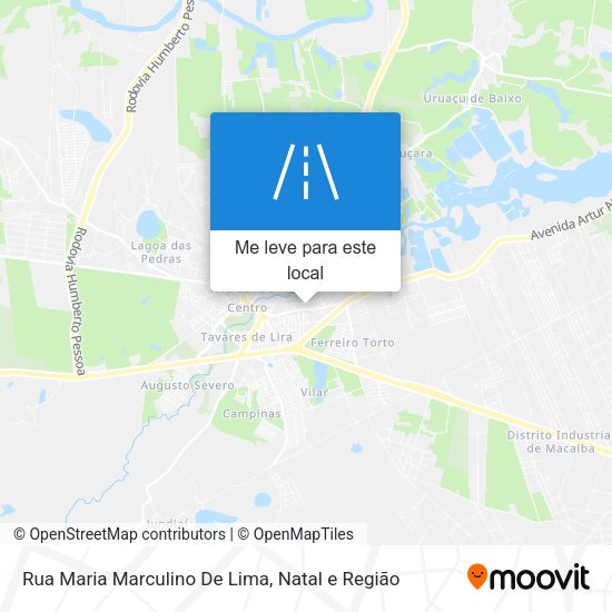 Rua Maria Marculino De Lima mapa