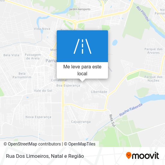 Rua Dos Limoeiros mapa