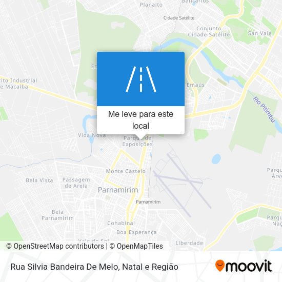 Rua Silvia Bandeira De Melo mapa