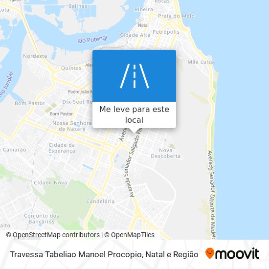 Travessa Tabeliao Manoel Procopio mapa