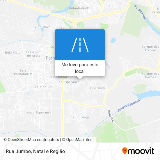 Rua Jumbo mapa