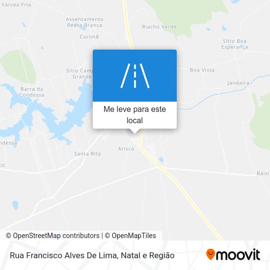Rua Francisco Alves De Lima mapa