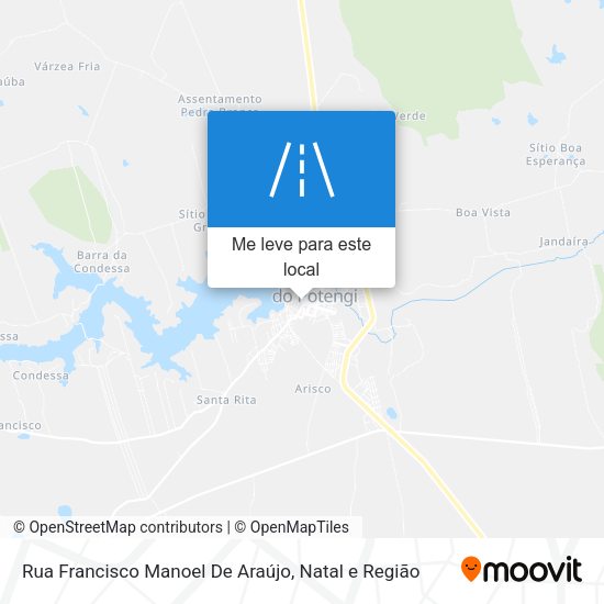 Rua Francisco Manoel De Araújo mapa