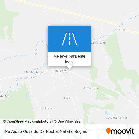 Ru Ajose Osvaldo Da Rocha mapa