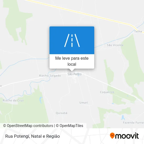 Rua Potengi mapa