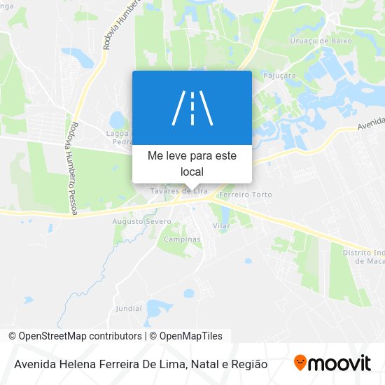 Avenida Helena Ferreira De Lima mapa