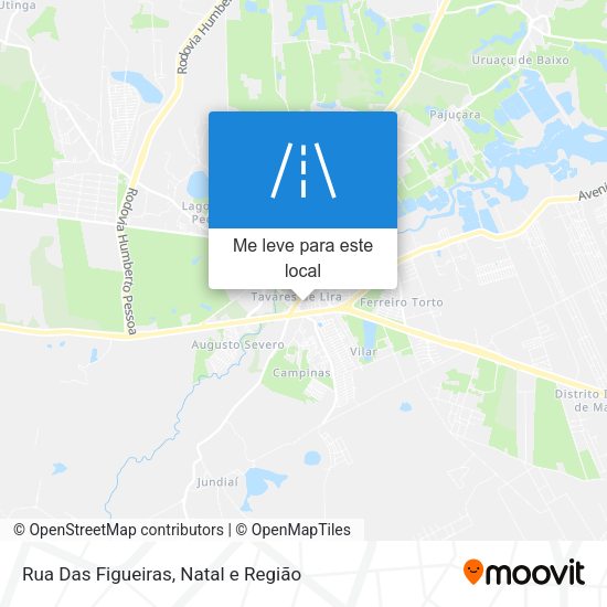 Rua Das Figueiras mapa