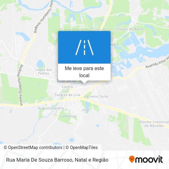 Rua Maria De Souza Barroso mapa