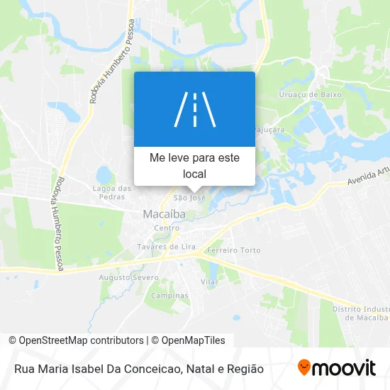 Rua Maria Isabel Da Conceicao mapa