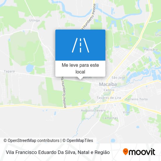 Vila Francisco Eduardo Da Silva mapa