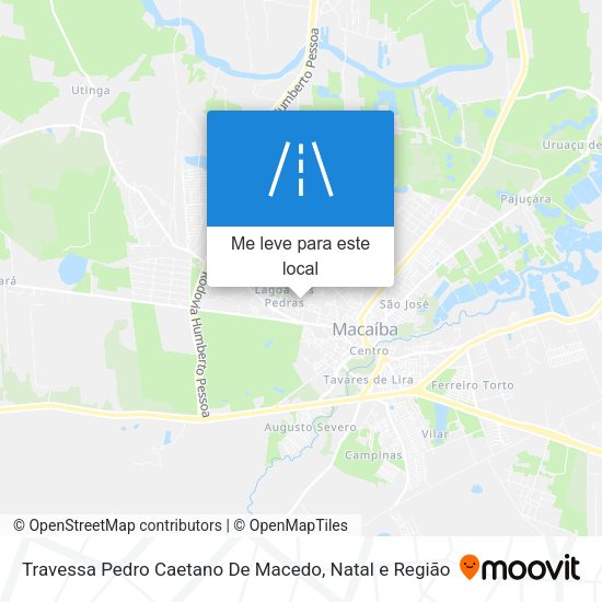 Travessa Pedro Caetano De Macedo mapa