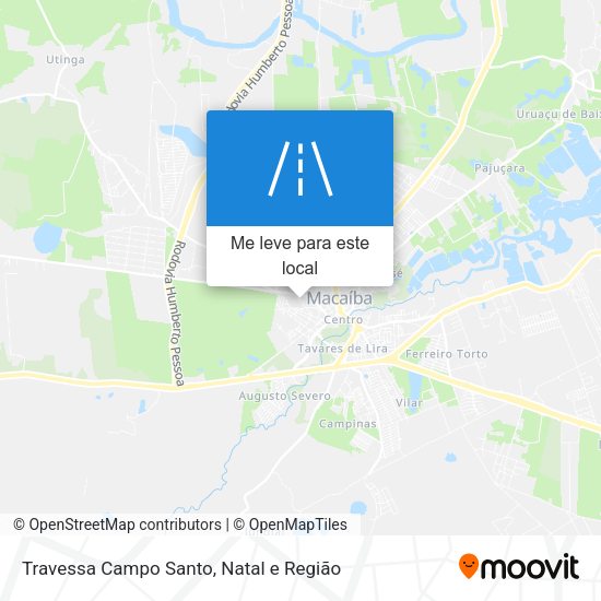Travessa Campo Santo mapa