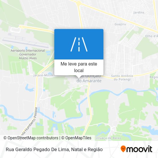 Rua Geraldo Pegado De Lima mapa