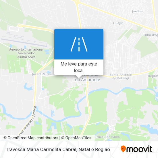 Travessa Maria Carmelita Cabral mapa