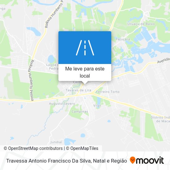 Travessa Antonio Francisco Da Silva mapa
