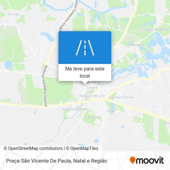 Praça São Vicente De Paula mapa