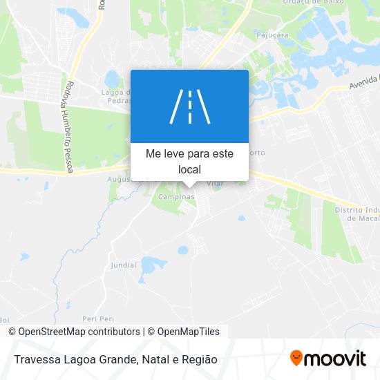 Travessa Lagoa Grande mapa