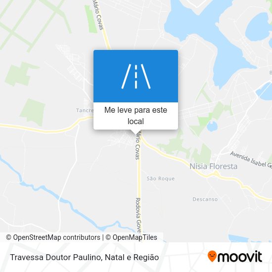 Travessa Doutor Paulino mapa