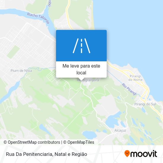 Rua Da Penitenciaria mapa